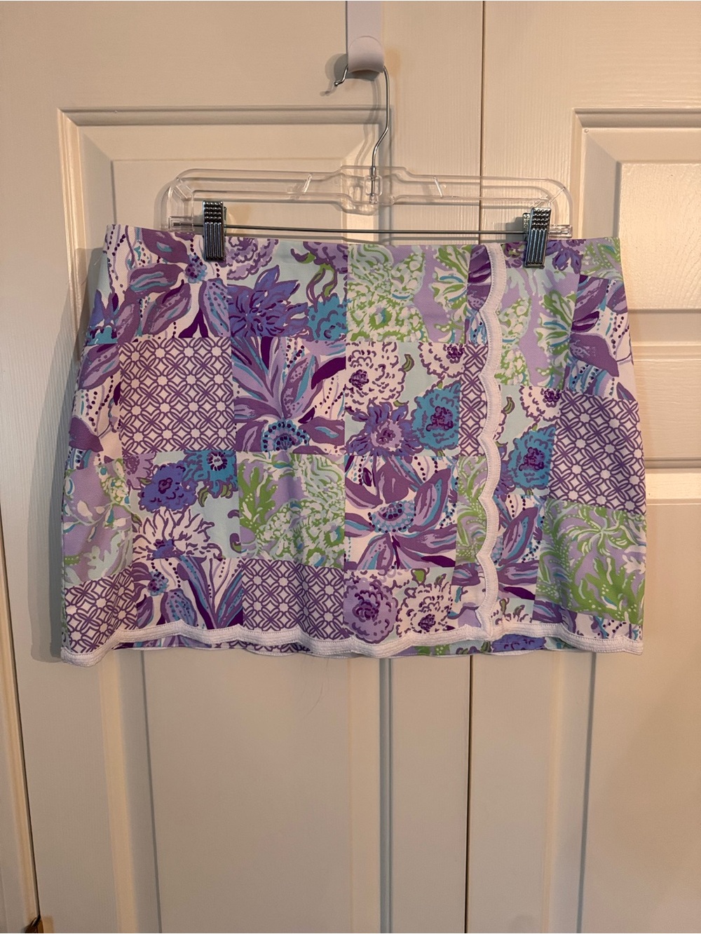 Lilly Pulitzer Michelina Skort Juicy Story Patch NWT Size 12